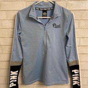 VS Pink Half-Zip Pullover